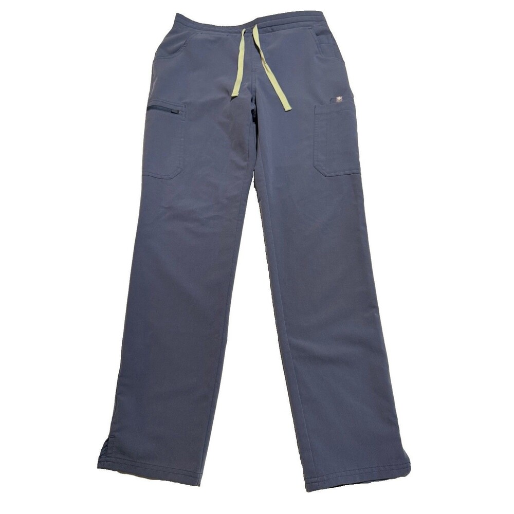 Figs Yola Skinny Scrub Pants Women’s Size Small Space Navy Blue TW000R